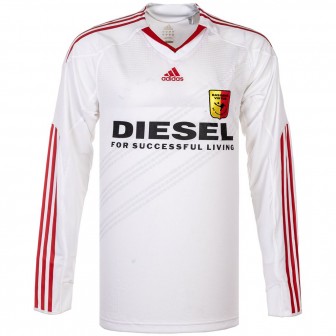 adidas - 2006-07 bassano away player l/shirt