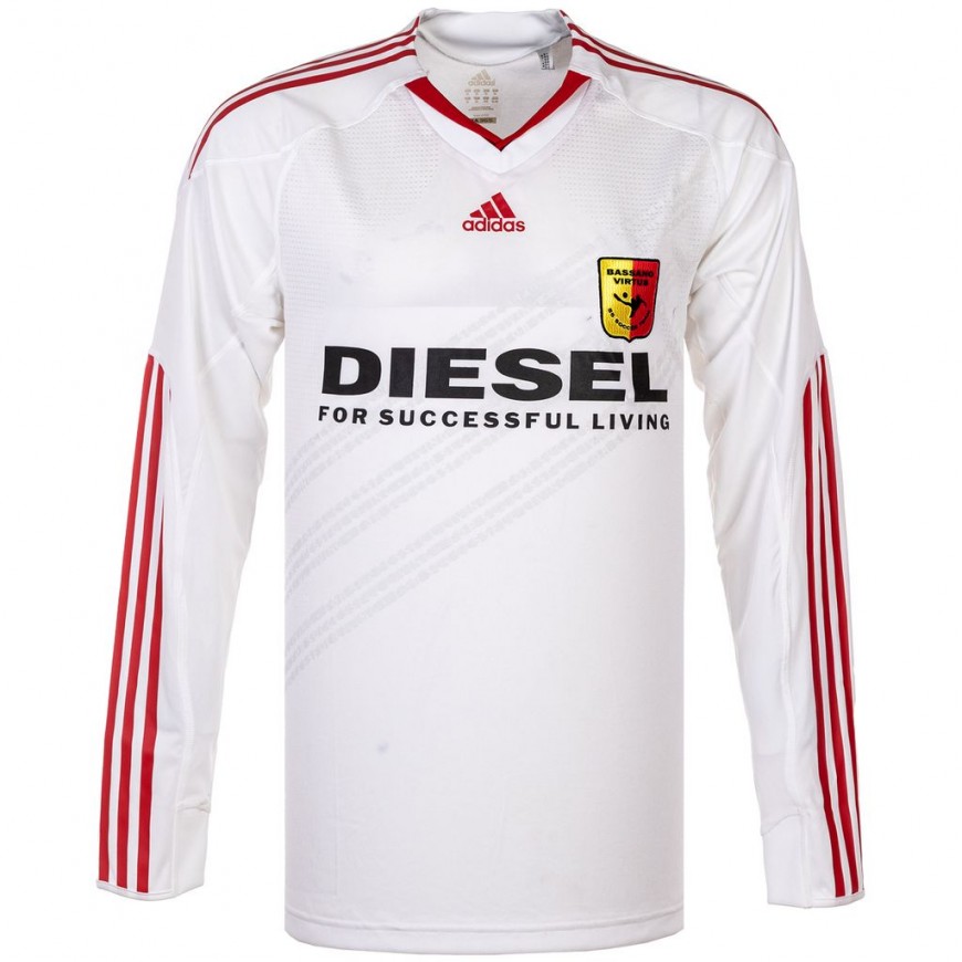 adidas - 2006-07 bassano away player l/shirt
