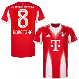 adidas - 2025-26 Bayern FC home shirt goretzka 8