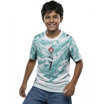 puma - 2026-27 portogallo maglia away bambino ronaldo 7