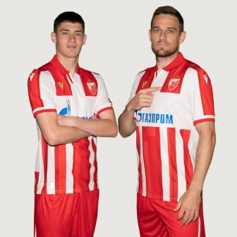 macron - 2025-26 Red star home shirt