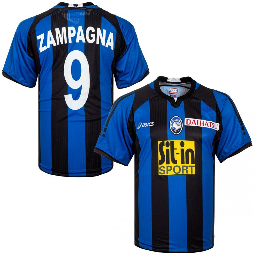 asics - 2006-07 atalanta home shirt zampagna 9