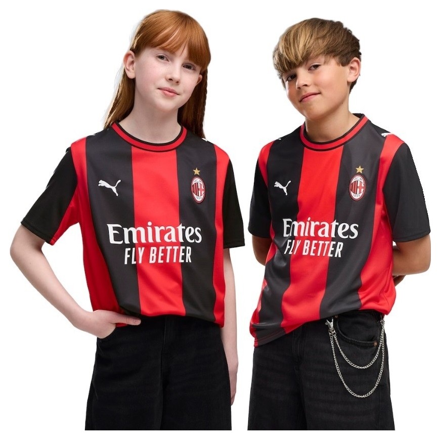 adidas - 2026-27 milan maglia home bambino