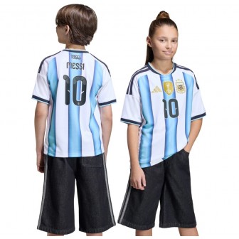 adidas - 2026-27 Argentina maglia home messi 10 bambino