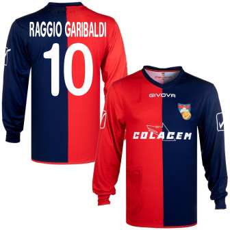 givova - 2011-12 gubbio home l/s shirt Raggio garibaldi 10 (XL)
