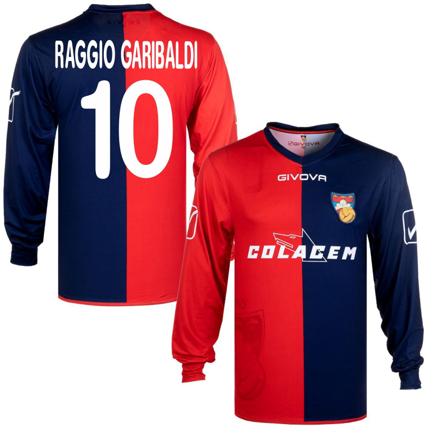 givova - 2011-12 gubbio home l/s shirt Raggio garibaldi 10 (XL)