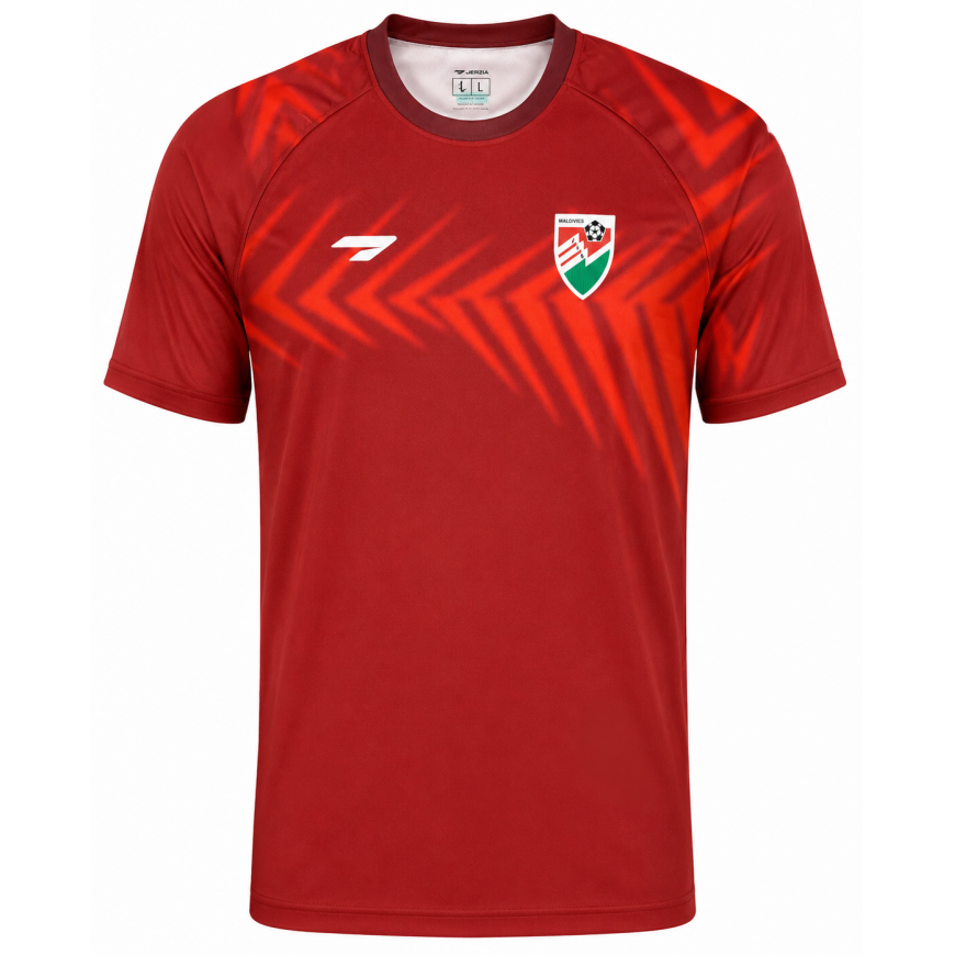 jerzia  - 2025 maldives home shirt