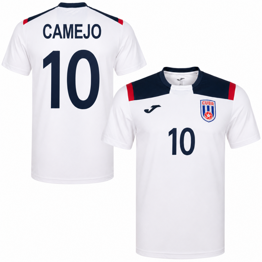 joma - 2025-26 cuba away shirt camejo 10