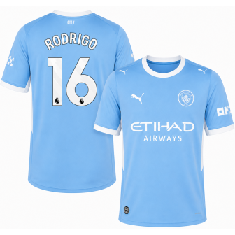 puma - 2026-27 manchester city home shirt rodrigo 16