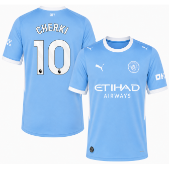puma - 2026-27 manchester city home shirt cherki 10