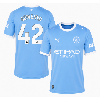 puma - 2026-27 manchester city home shirt semenyo 42