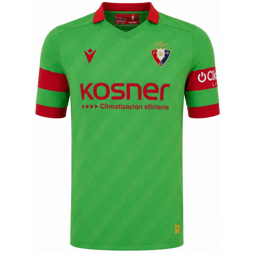 macron - 2024-25 osasuna away shirt