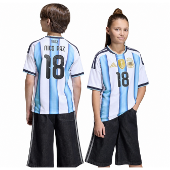 adidas - 2026-27 Argentina home shirt messi 10 kids