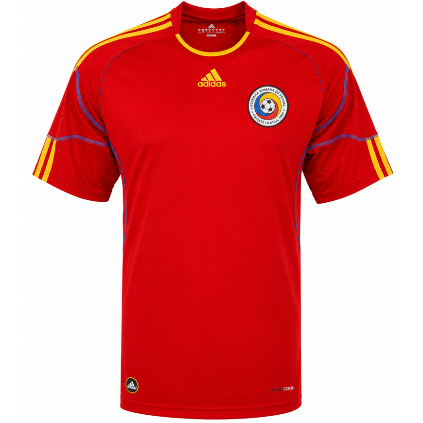 adidas - 2010-11 romania home shirt