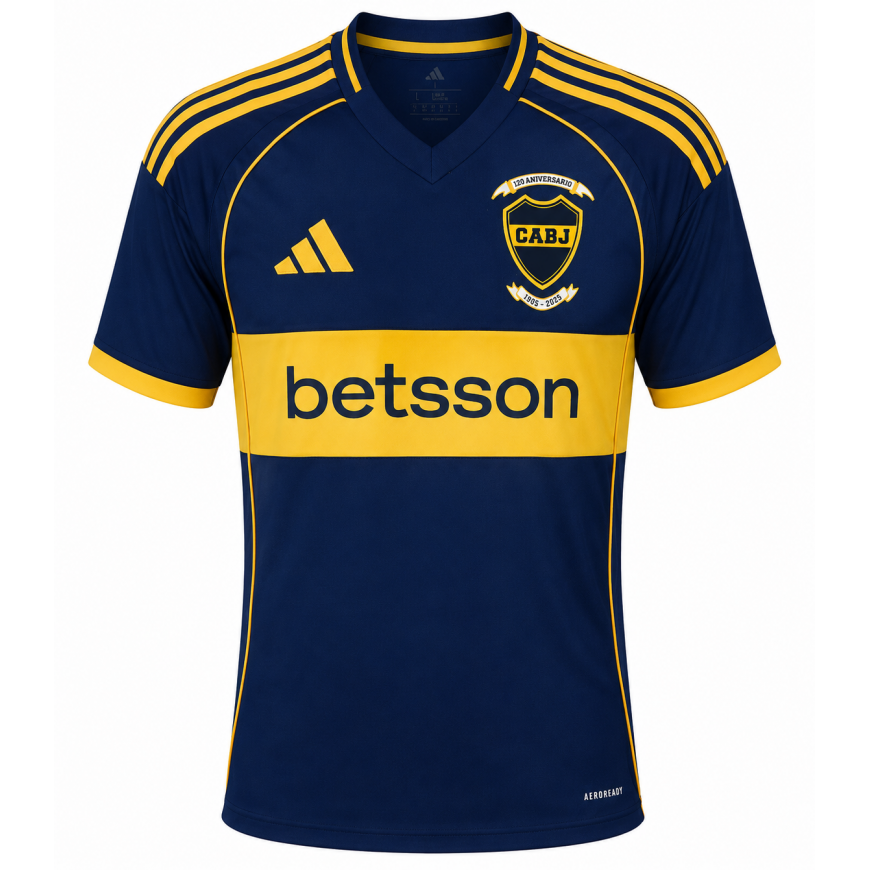 adidas - 2025-26 boca juniors home shirt