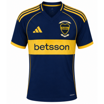 adidas - 2025-26 boca juniors home shirt