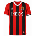 le coq sportif - 2023-24 ogc nice home shirt (L)