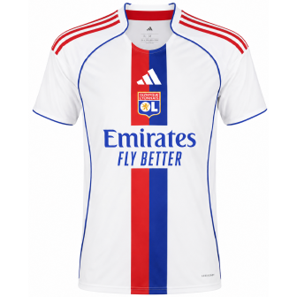 adidas - 2025-26 olympique lyonnais home shirt