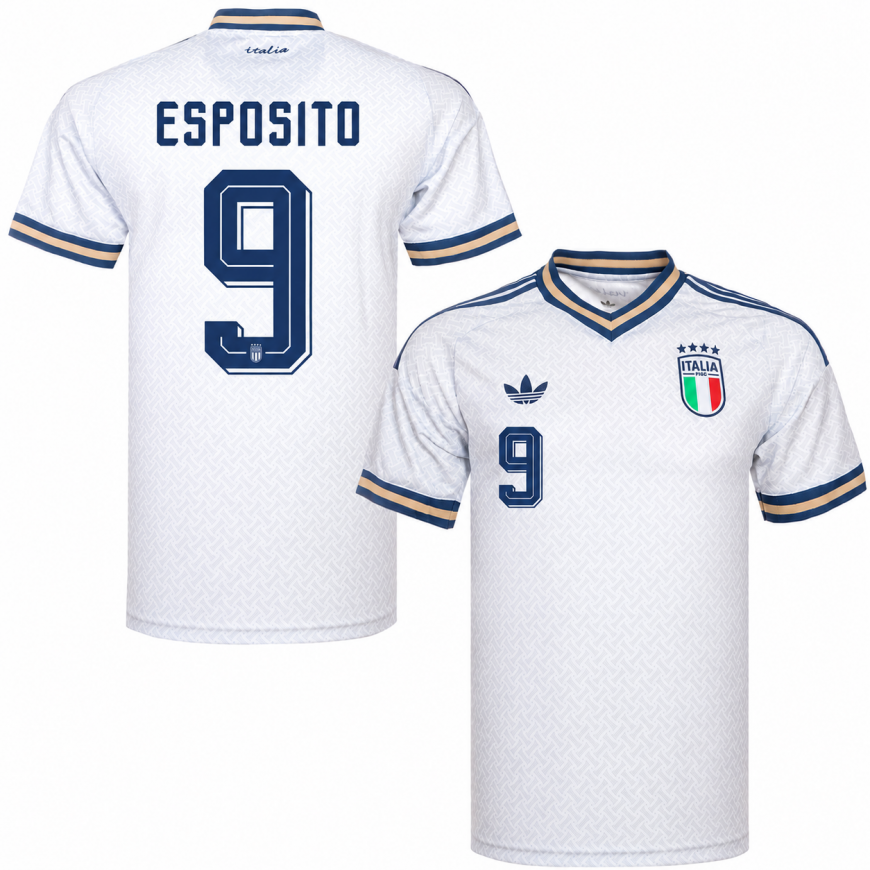 adidas - 2026-27 italy away shirt esposito 9