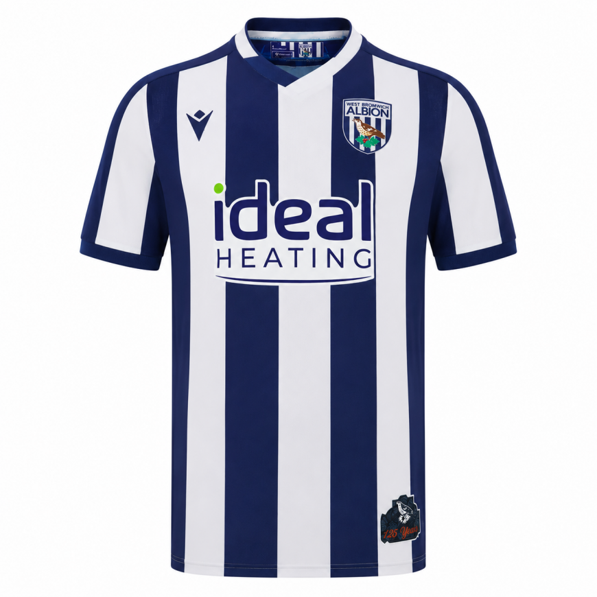 macron - 2025-26 West bromwich albion shirt