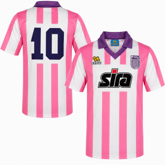 pienne - 1992-93 timisoara home reissue shirt n. 10