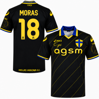 asics - 2012-13 hellas verona third shirt moras 18