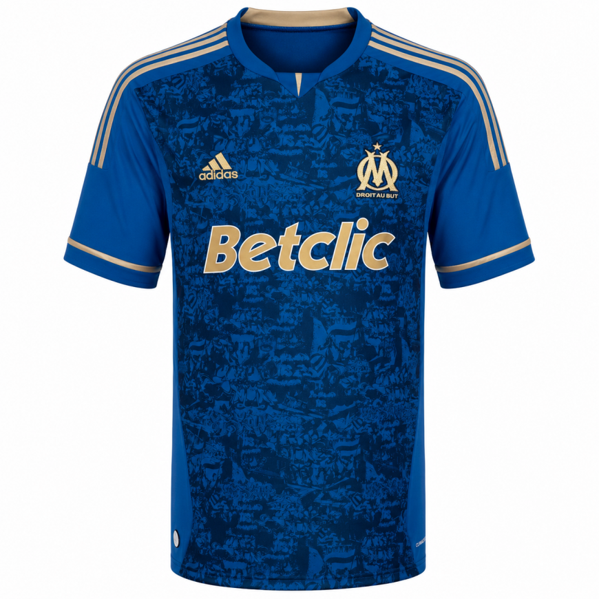 adidas - 2010-11 olympique marseille away shirt