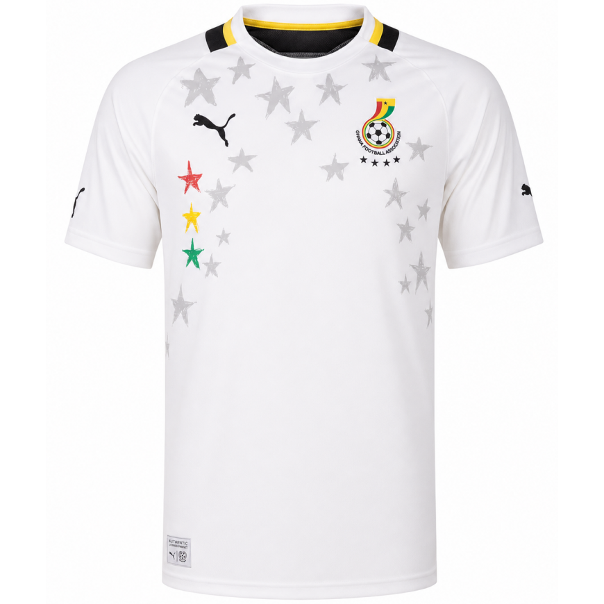 puma - 2012-13 ghana home shirt