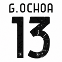 2023-24 salernitana home official nameset G.Ochoa 13
