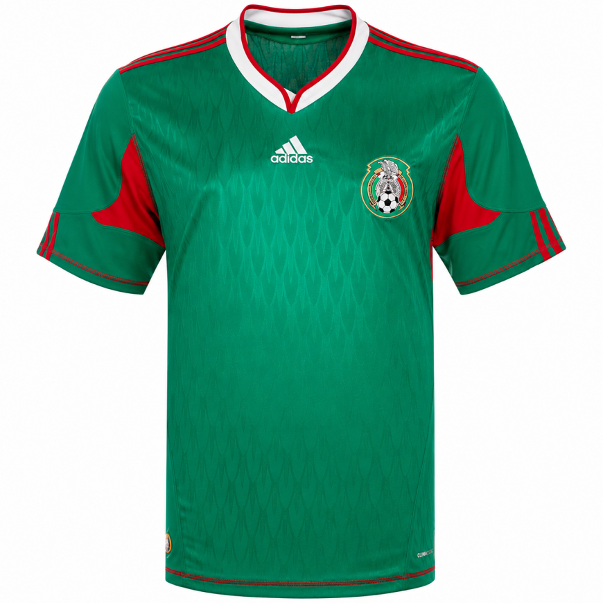 adidas - 2010-11 Mexico Home Shirt