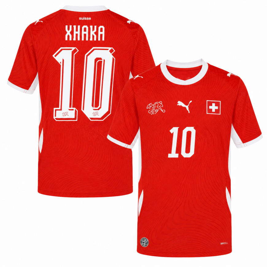 puma - 2026-27 switzerland home shirt xhaka 10