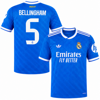 adidas - 2025-26 real madrid third shirt bellingham 5