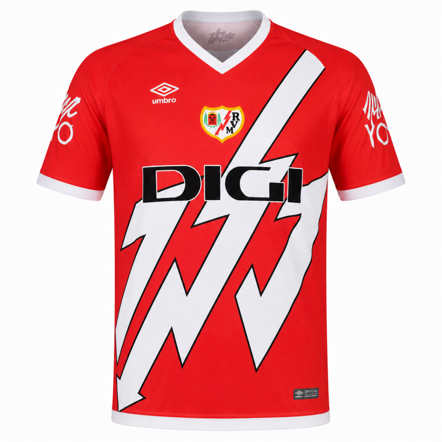 umbro - 2024-25 rayo vallecano away shirt