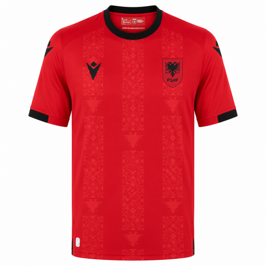 macron - 2025-26 albania home shirt