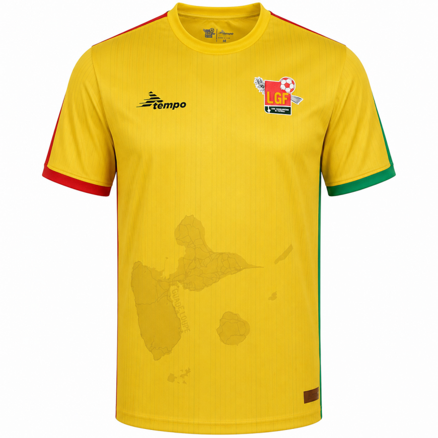 tempo - 2024-25 Guadeloupe third Shirt