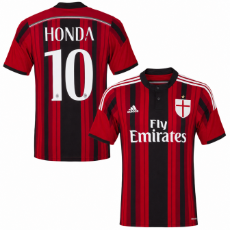 adidas - 2015-16 milan home authentic shirt honda 10