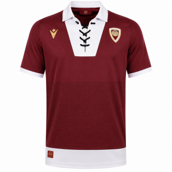 macron - 2019-20 reggiana home centenary shirt