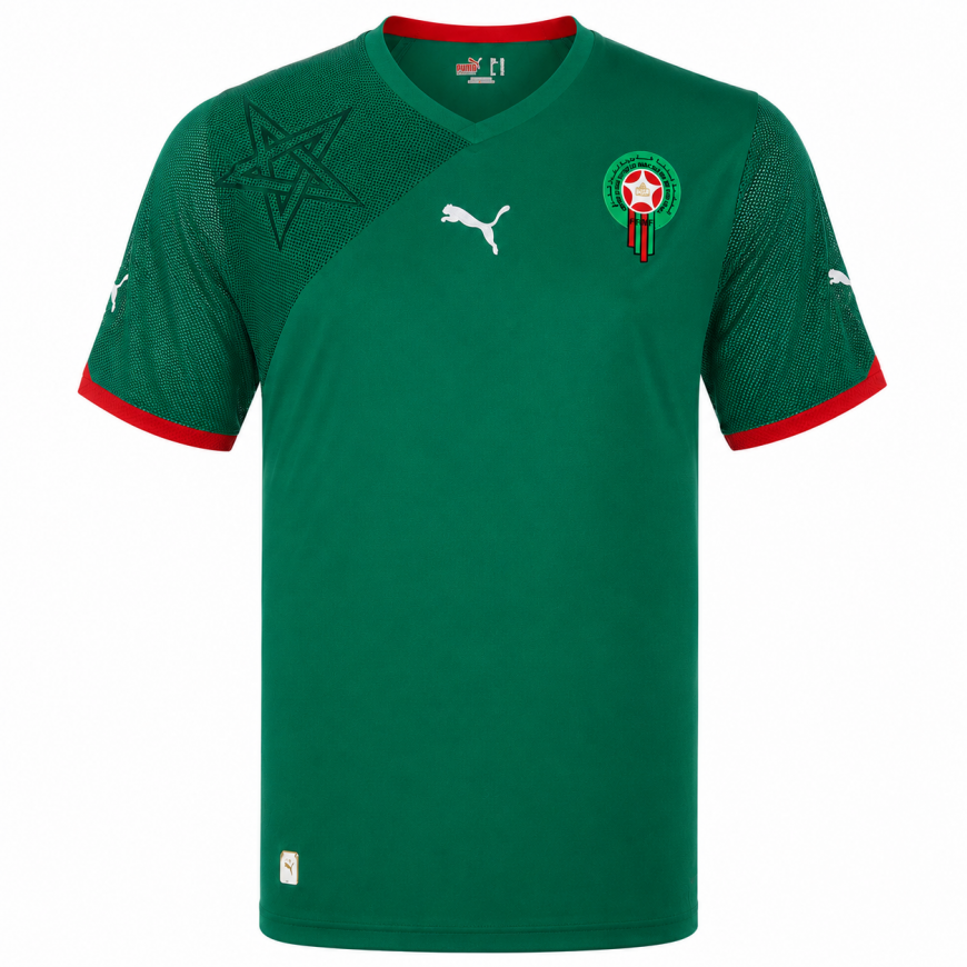 puma - 2010-11 morocco home shirt