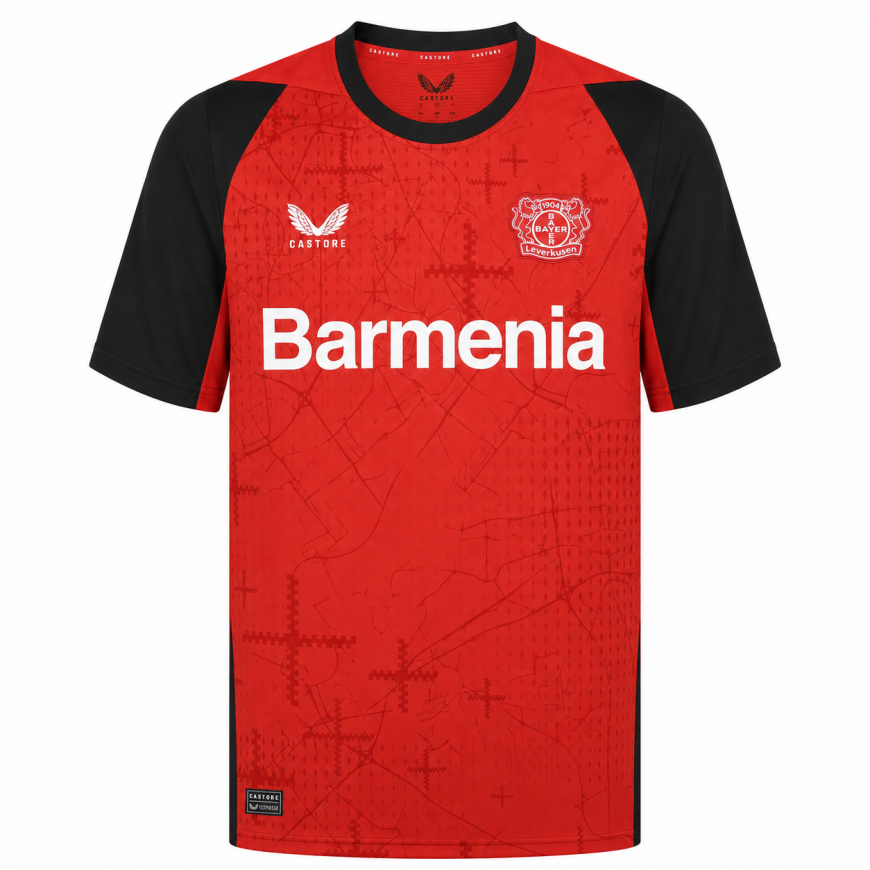 castore - 2024-25 bayer leverkusen home shirt