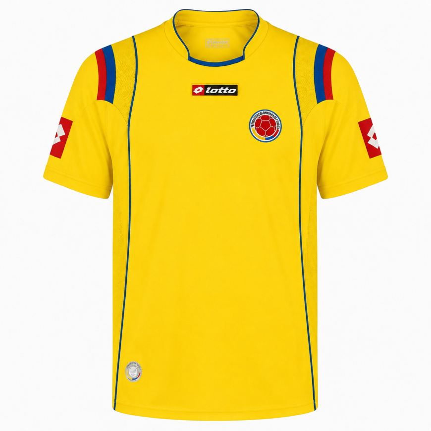 lotto - 2009-10 colombia home shirt