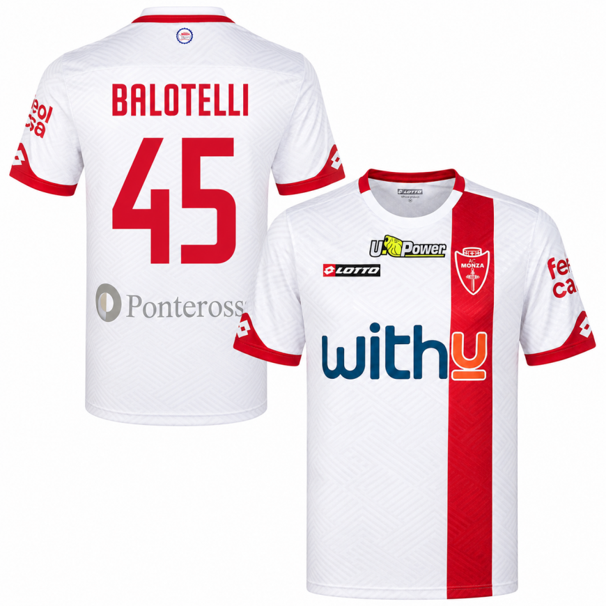 lotto - 2020-21 ac monza away shirt Balotelli 45