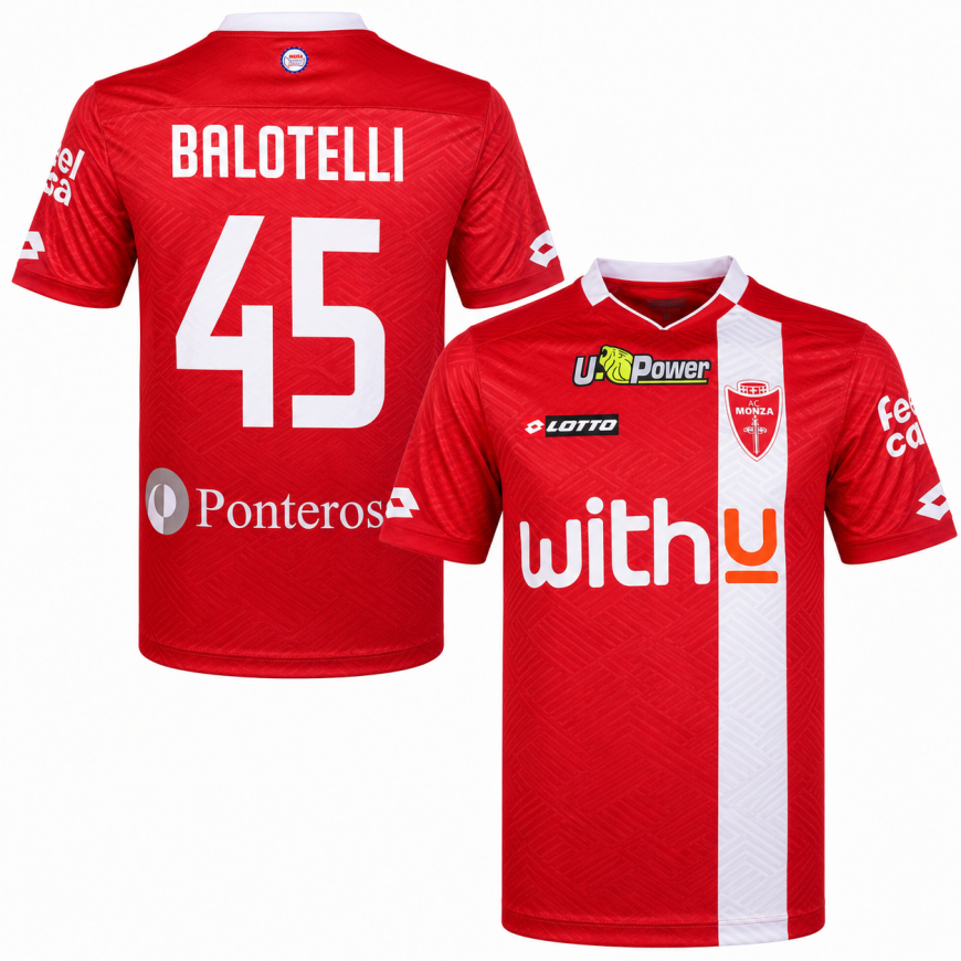 lotto - 2020-21 monza third shirt Balotelli 45