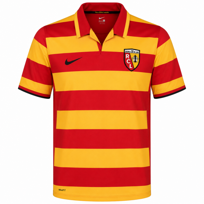 nike - 2007-08 lens home Shirt