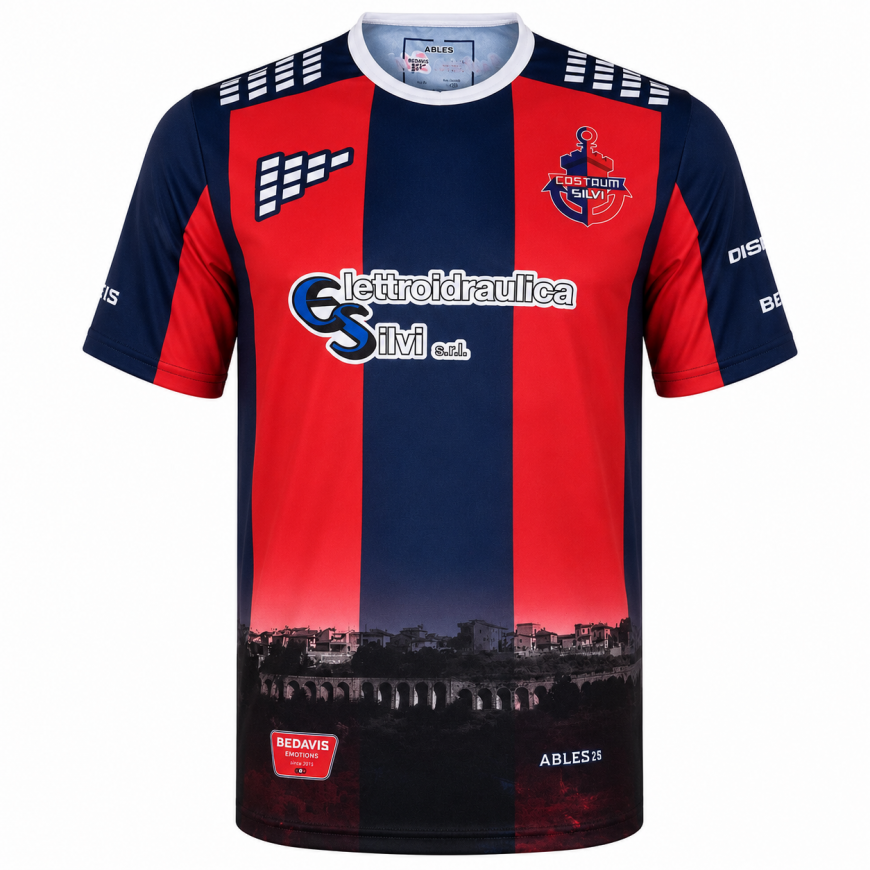 bedavis - 2025-26 castrum silvi home shirt
