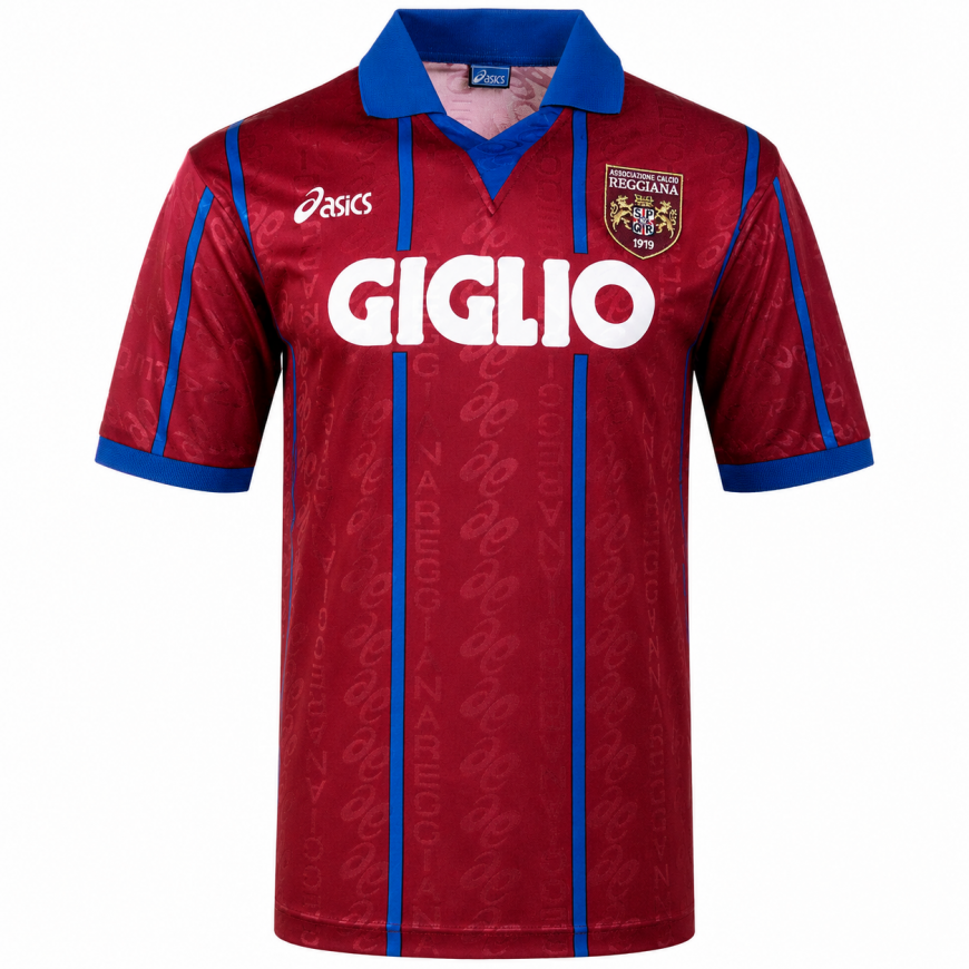 ASICS - 1997-98 REGGIANA HOME SHIRT - L (10/10)