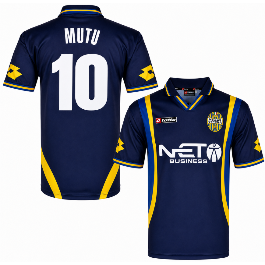lotto - 2000-01 Hellas verona third shirt cossato 24