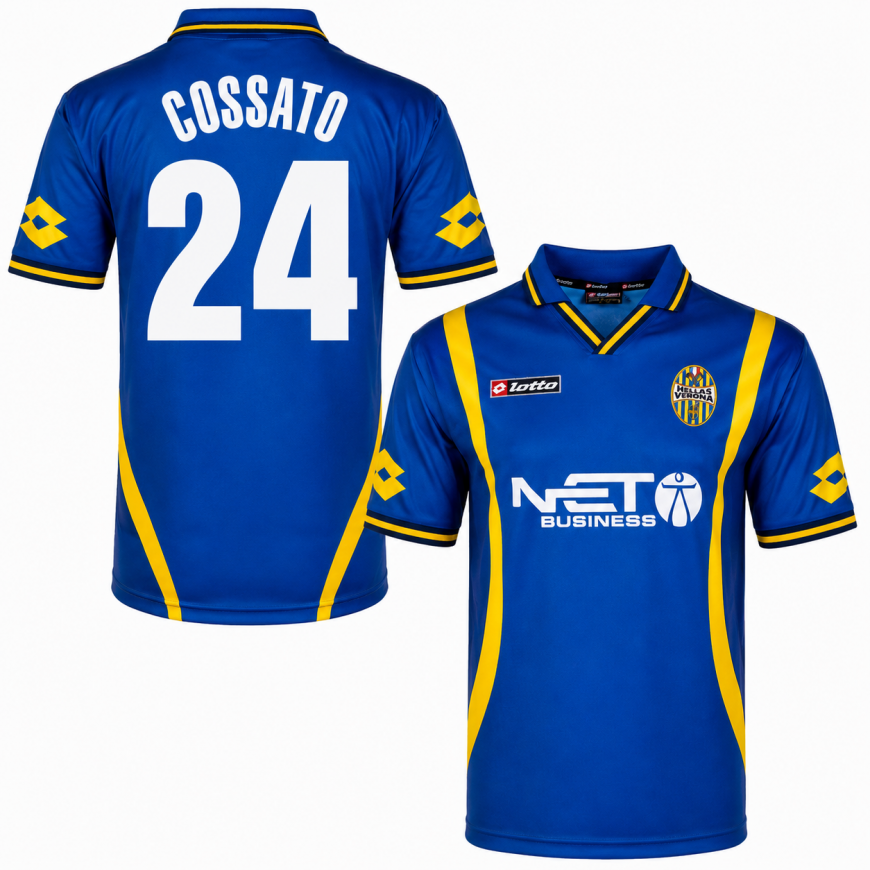 lotto - 2000-01 Hellas verona third shirt mutu 10