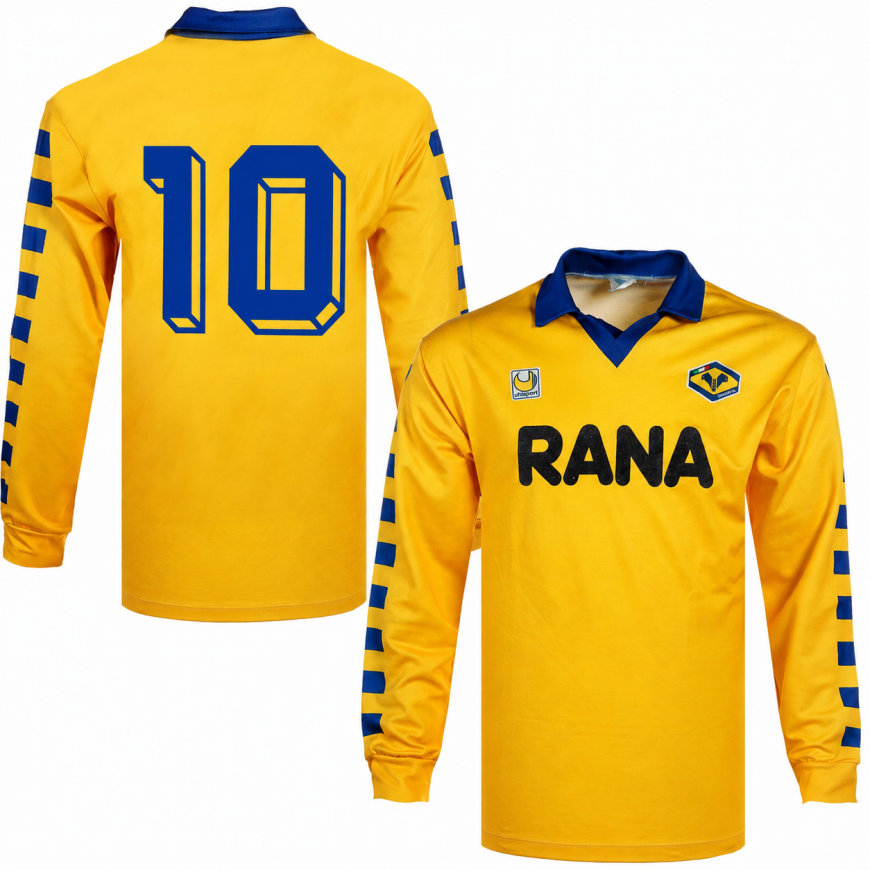 uhlsport - 1991-92 Hellas verona away shirt n. 10 (stojkovic)
