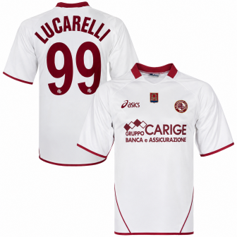 asics - 2005-06 livorno away shirt lucarelli 99