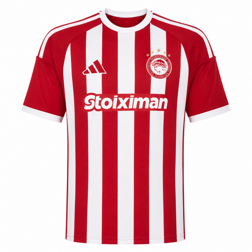 adidas - 2026-27 olympiakos home shirt